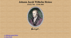 Desktop Screenshot of heinse.de