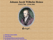 Tablet Screenshot of heinse.de